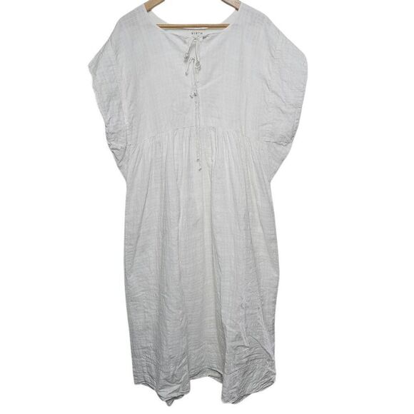 Mirth Sonoma dress box weave  in white - Picture 1 of 10
